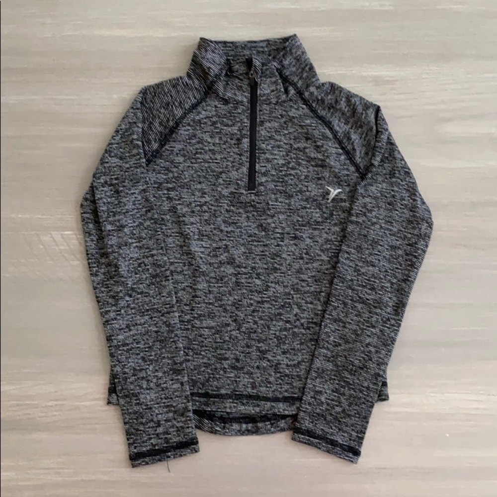 Old Navy Active Go Dry Long Sleeve Zip-up Shirt